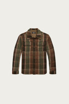 RRL - Plaid Wool-Cashmere Workshirt Sweater - Olive Multi - Canoe Club