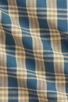 RRL - Plaid Woven Workshirt - Blue/Yellow - Canoe Club
