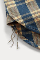 RRL - Plaid Woven Workshirt - Blue/Yellow - Canoe Club