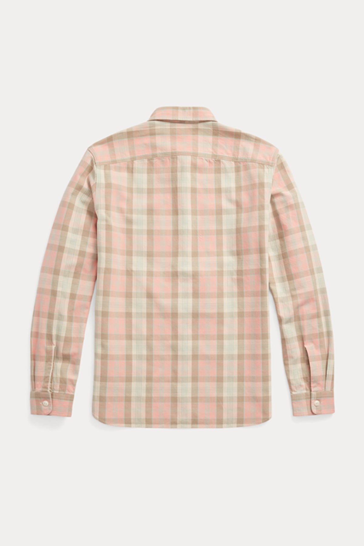 RRL - Plaid Woven Workshirt - Pink/Multi - Canoe Club
