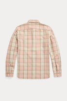 RRL - Plaid Woven Workshirt - Pink/Multi - Canoe Club