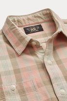 RRL - Plaid Woven Workshirt - Pink/Multi - Canoe Club