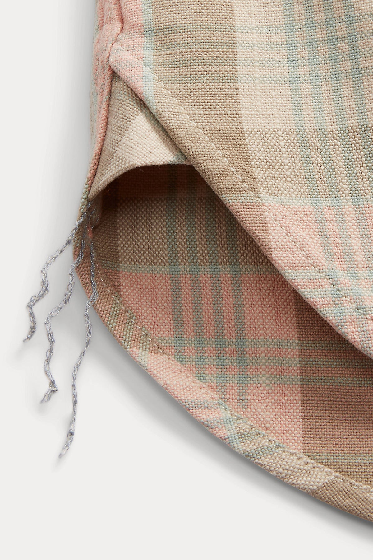 RRL - Plaid Woven Workshirt - Pink/Multi - Canoe Club