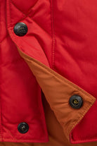 RRL - Quilted Vest - Vintage Orange - Canoe Club
