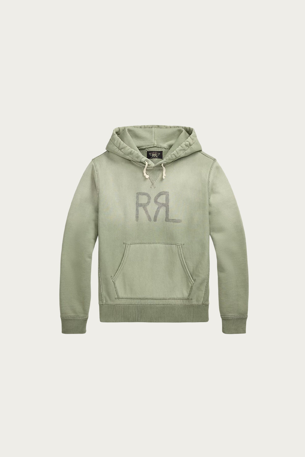 RRL - RRL Ranch Logo Hoodie - Faded Mint - Canoe Club