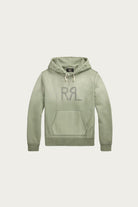 RRL - RRL Ranch Logo Hoodie - Faded Mint - Canoe Club
