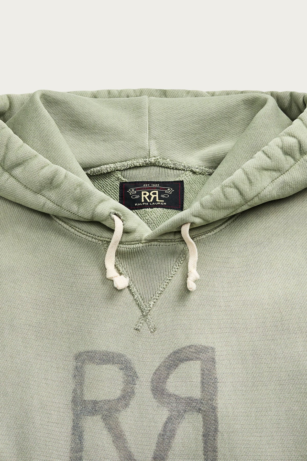 RRL - RRL Ranch Logo Hoodie - Faded Mint - Canoe Club