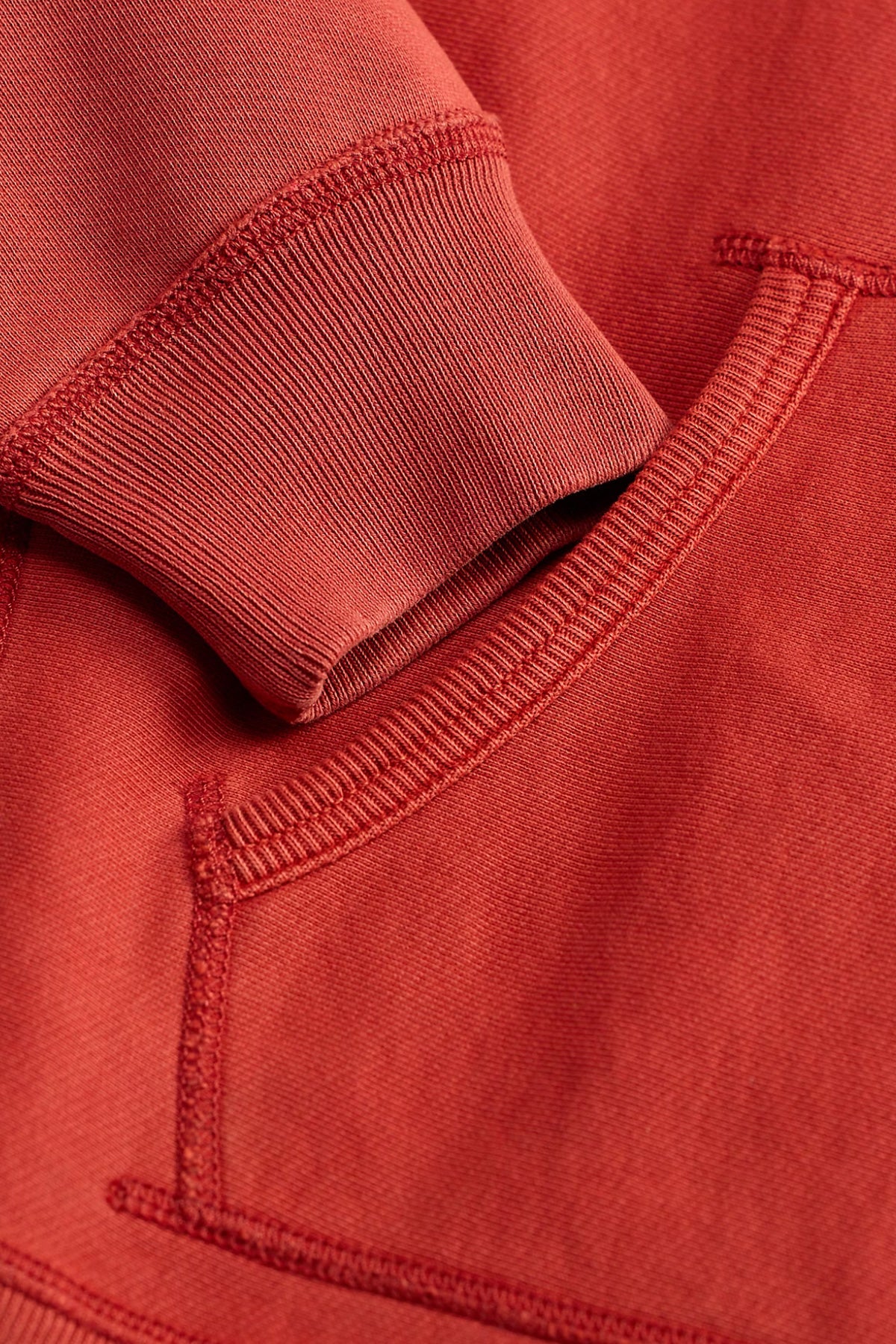 RRL - RRL Ranch Logo Hoodie - New Brick - Canoe Club