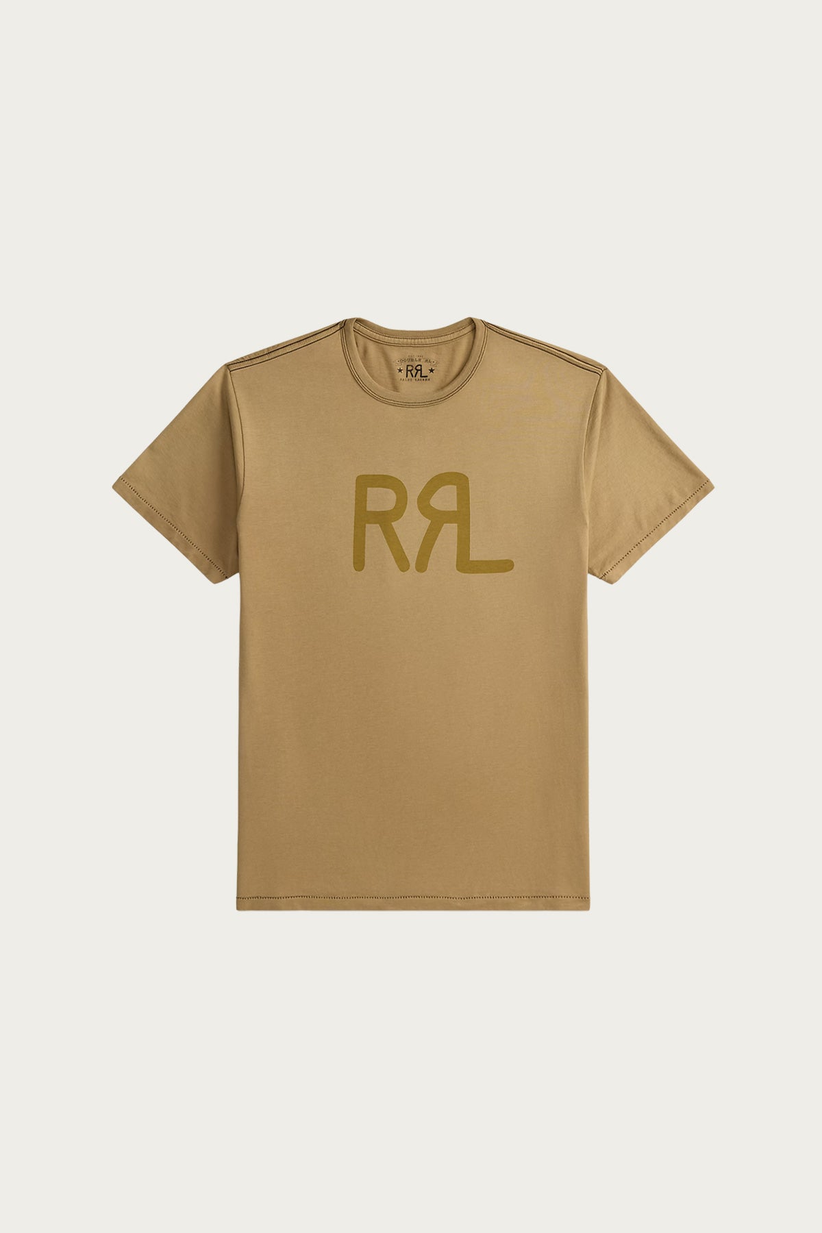 RRL - RRL Ranch Logo T-Shirt - New Tan - Canoe Club