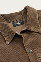 RRL - Repaired Corduroy Overshirt - Repaired Brown - Canoe Club