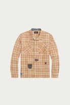 RRL - Repaired Plaid Twill Camp Shirt - Orange/Multi - Canoe Club
