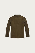 RRL - Reverse-Sateen Overshirt - Washed Brown - Canoe Club