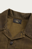 RRL - Reverse-Sateen Overshirt - Washed Brown - Canoe Club
