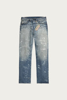 RRL - Straight Fit Fenimore Distressed Jean - Fenimore Wash - Canoe Club
