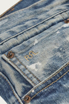 RRL - Straight Fit Fenimore Distressed Jean - Fenimore Wash - Canoe Club
