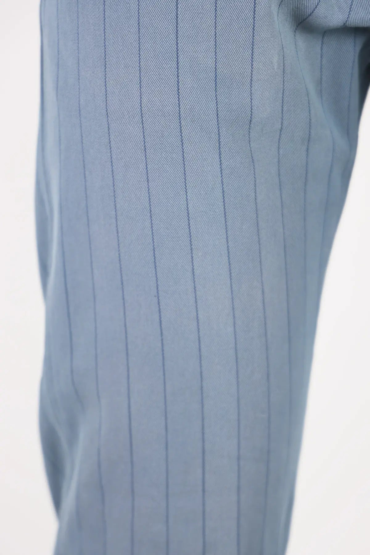 RRL - Striped Herringbone Officer's Pants - Faded Navy - Canoe Club