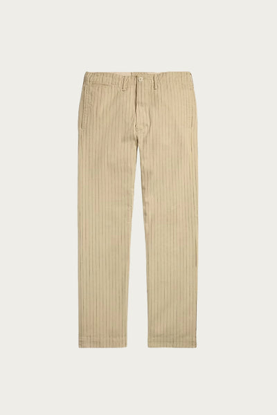 も*ん様 RRL JASPE STRIPED WORKMANS TROUSER RRL JASPE STRIPED WORKMANS TROUSER - メルカリ