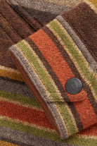 RRL - Striped Wool Workshirt Sweater - Brown Stripe/Multi - Canoe Club