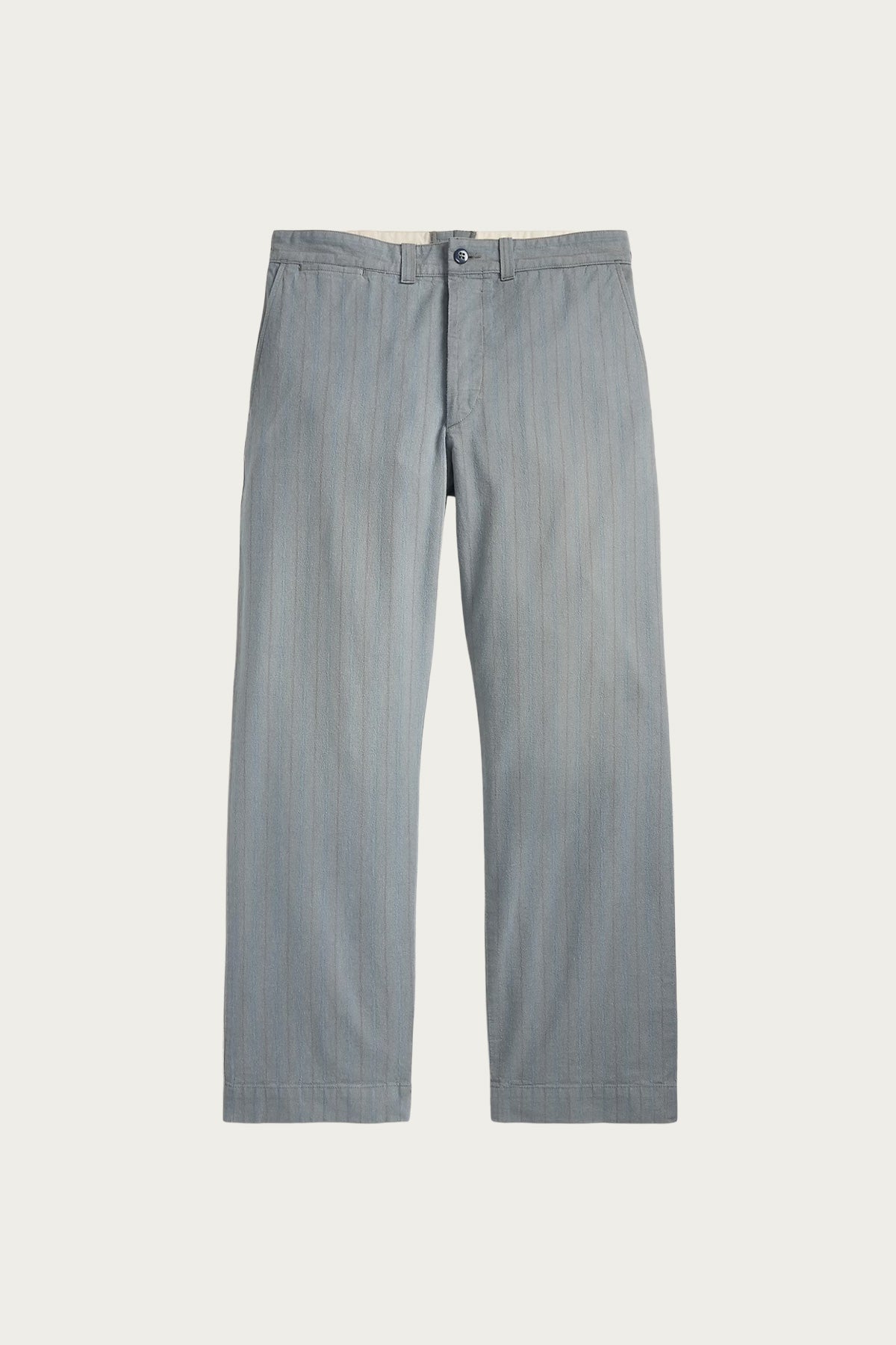RRL - Striped Woven Field Pant - Faded Navy Stripe - Canoe Club