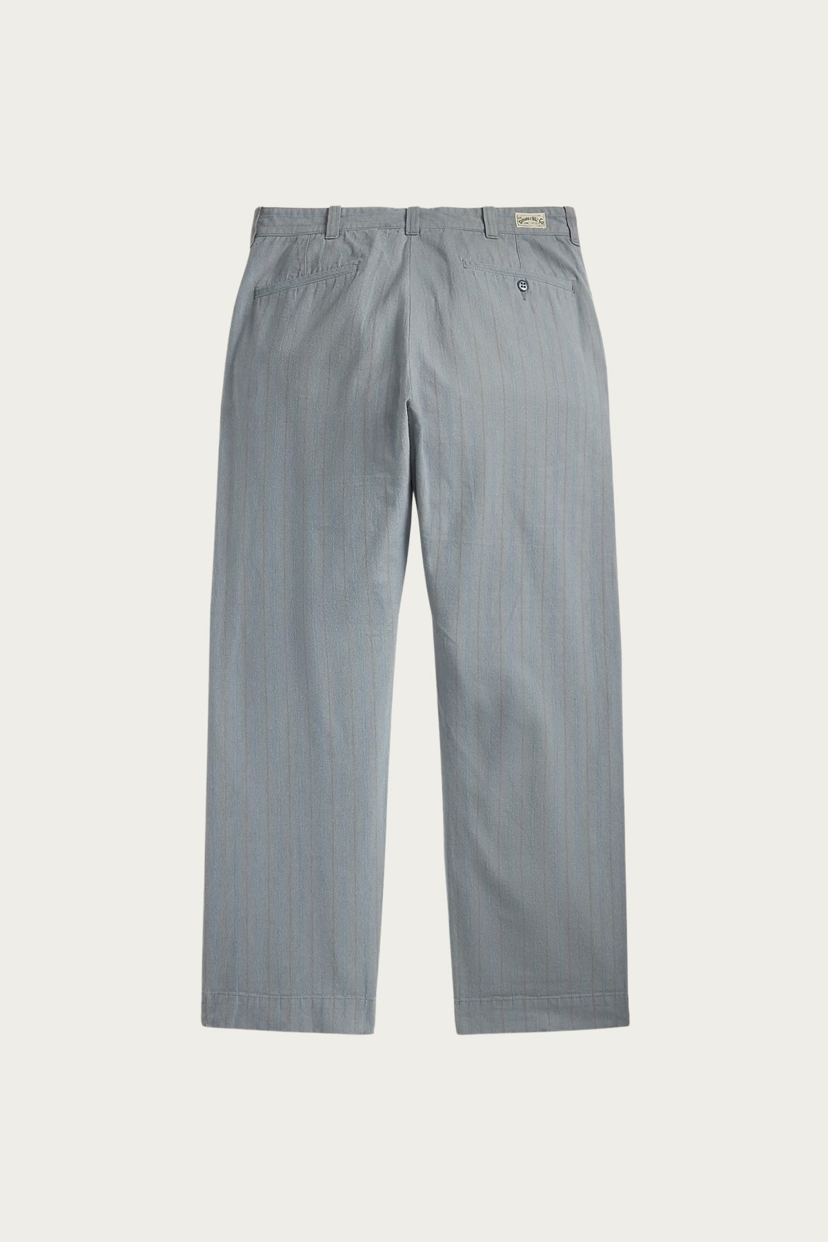 RRL - Striped Woven Field Pant - Faded Navy Stripe - Canoe Club