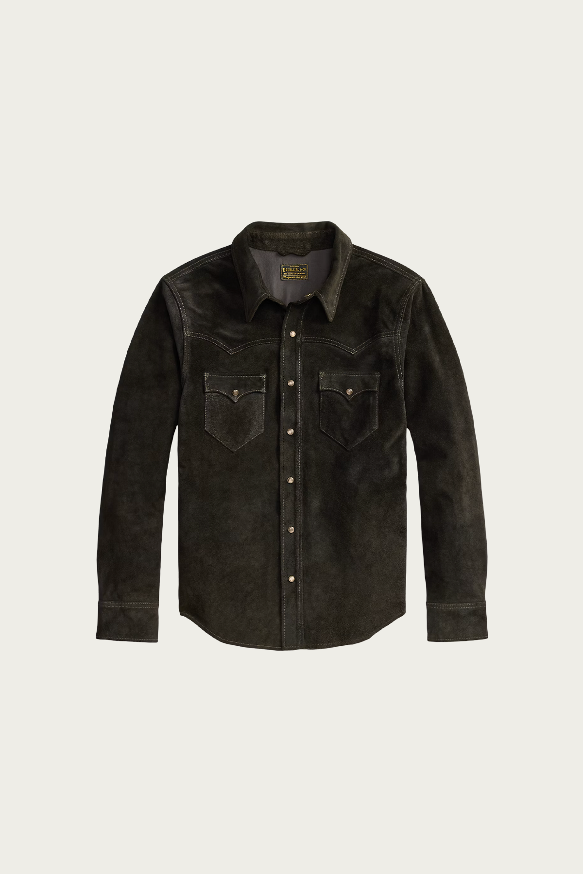 RRL - Suede Western Jacket - Vintage Black - Canoe Club
