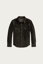 RRL - Suede Western Jacket - Vintage Black - Canoe Club