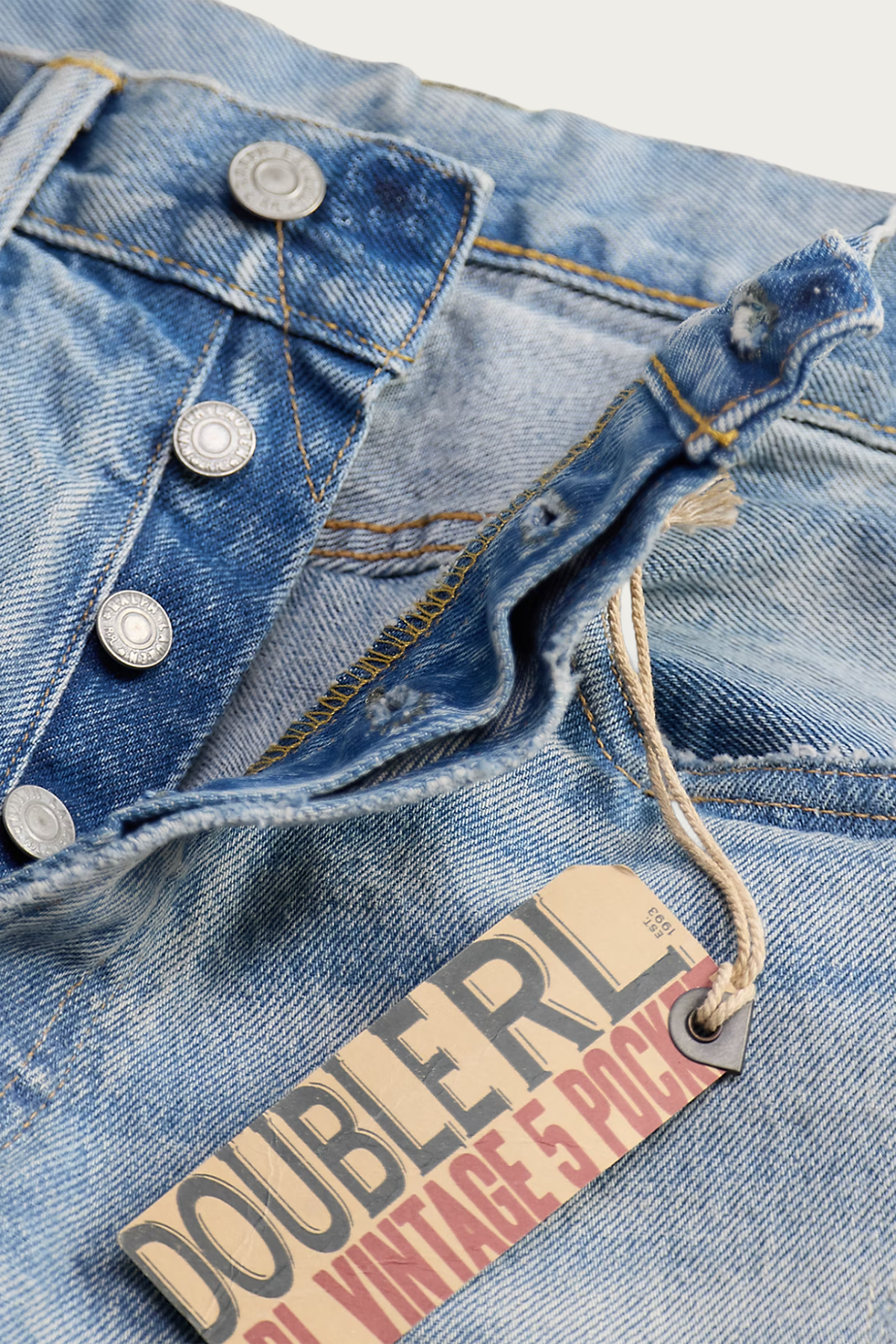 RRL - Vintage 5-Pocket Bridgeview Jean - Bridgeview Wash - Canoe Club