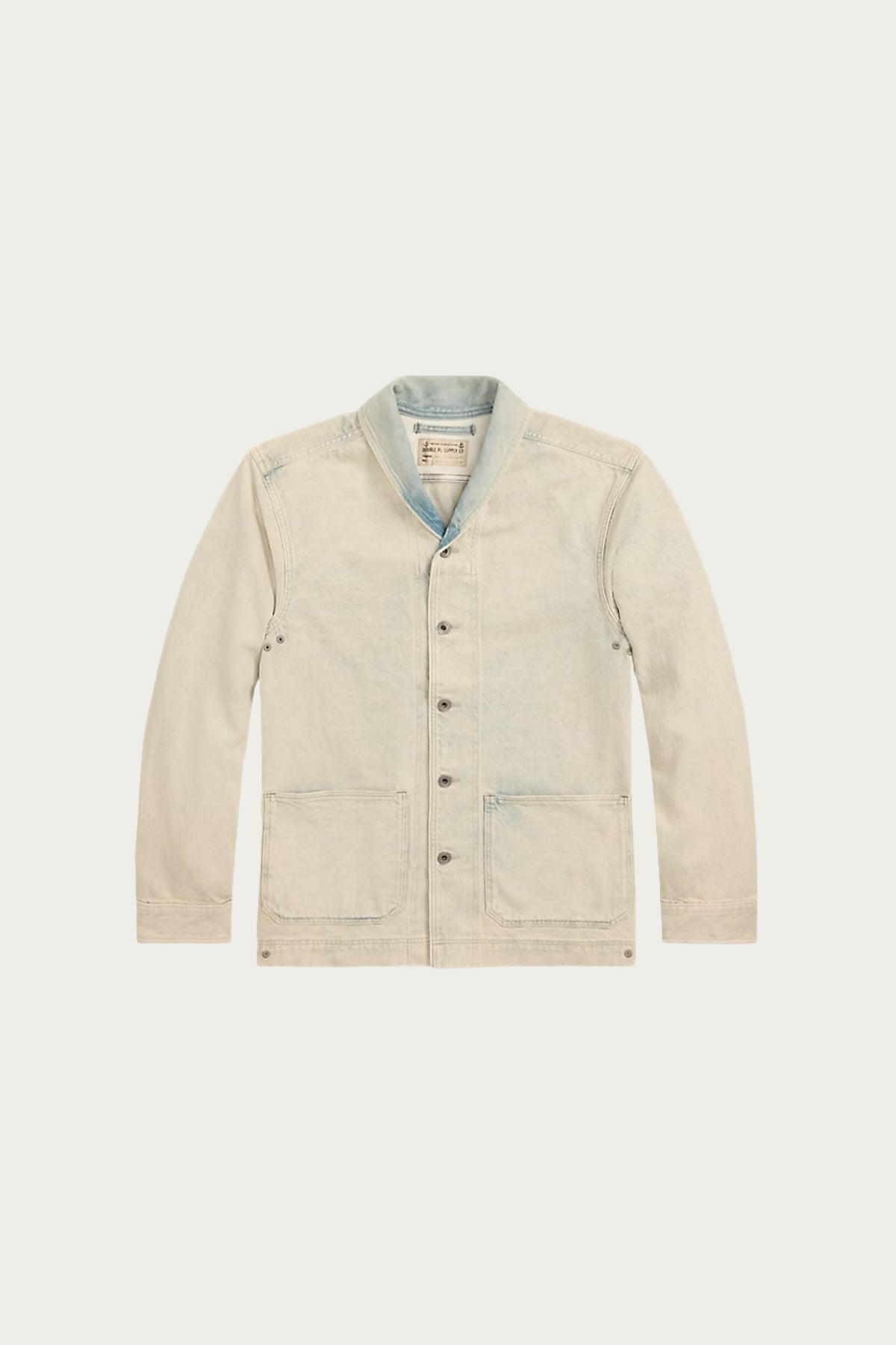 RRL - Washed Indigo Selvedge Denim Overshirt - Faded Indigo - Canoe Club