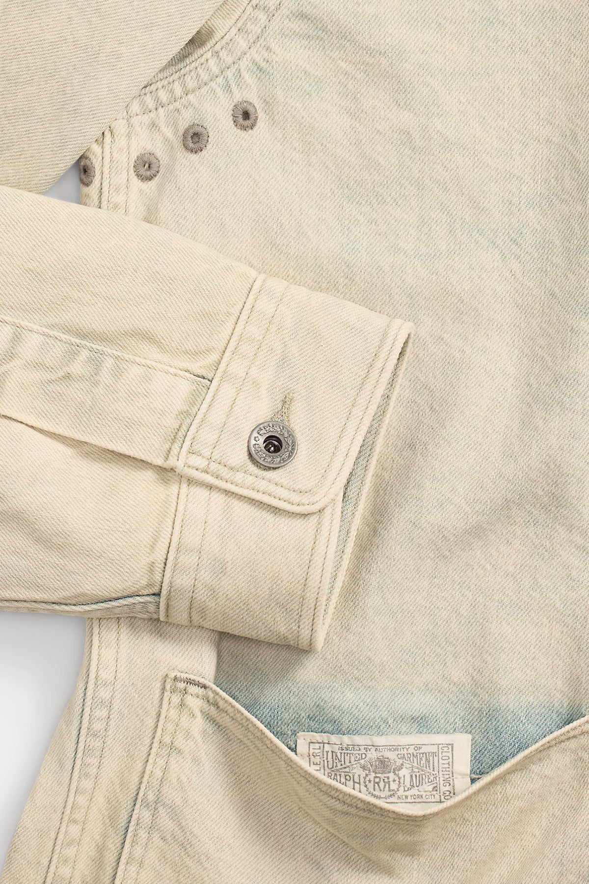 RRL - Washed Indigo Selvedge Denim Overshirt - Faded Indigo - Canoe Club