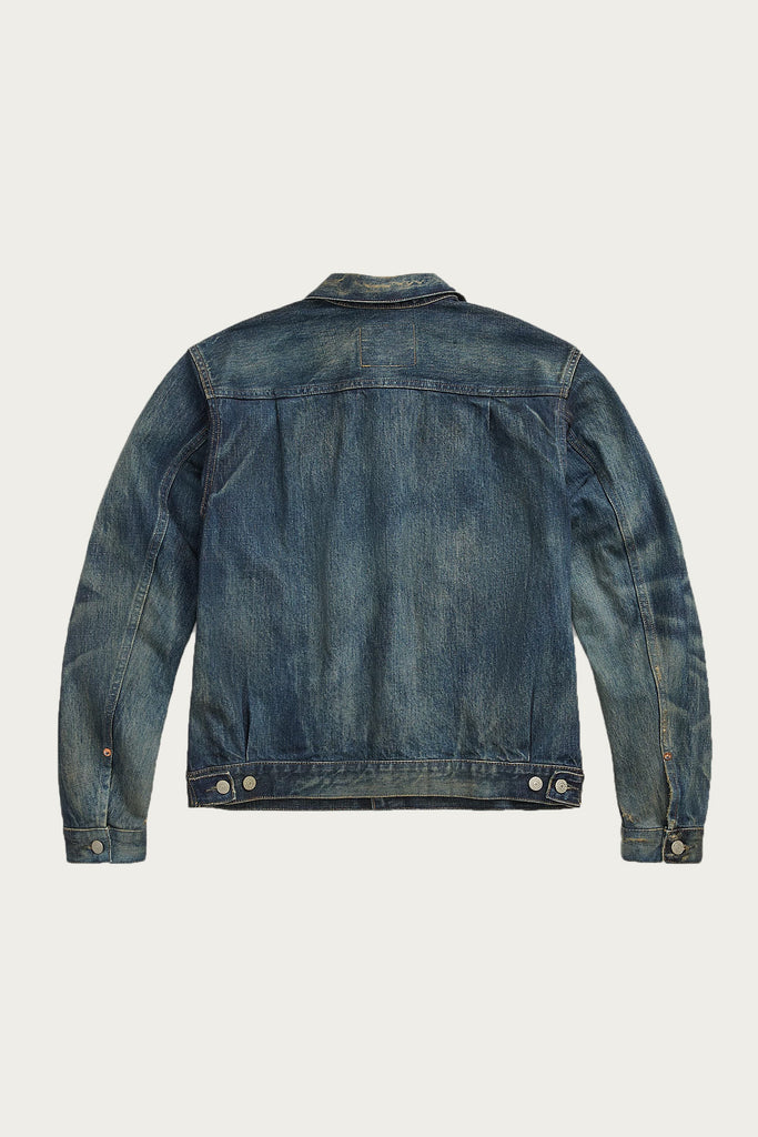 RRL - Westview Denim Trucker Jacket - Westview Wash - Canoe Club