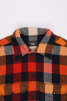 RRL - Wool Blend Flannel - Orange - Canoe Club