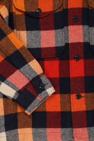 RRL - Wool Blend Flannel - Orange - Canoe Club