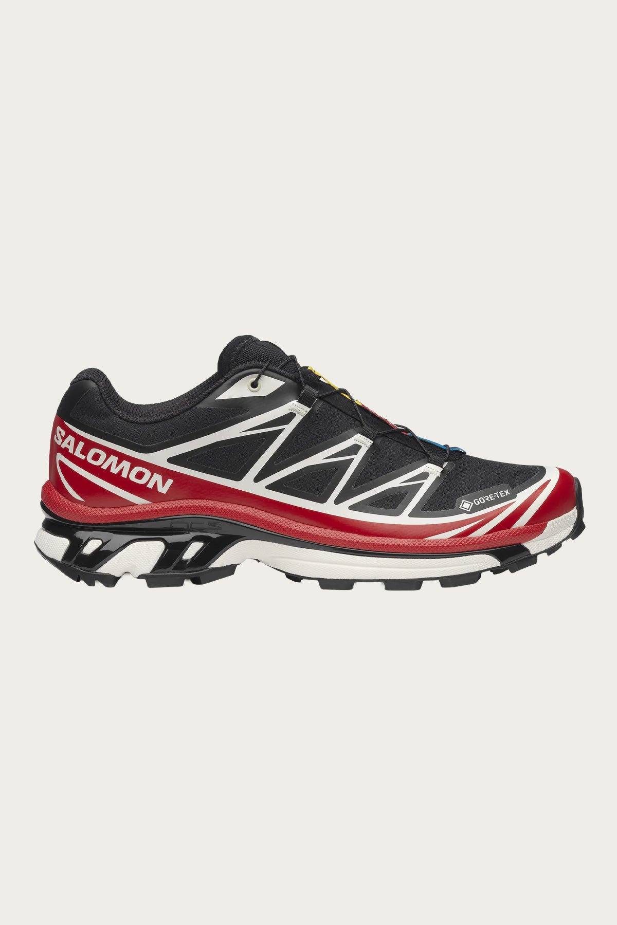 Salomon Advanced - XT-6 GTX - Black/Flame Scarlet/Vanilla Ice - Canoe Club