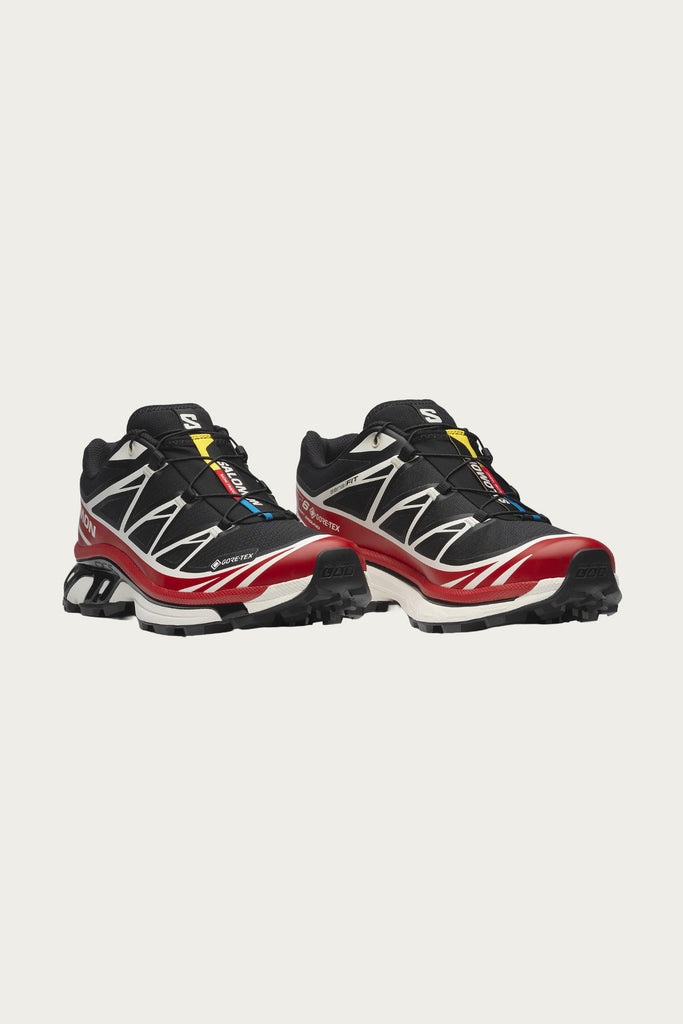 Salomon Advanced - XT-6 GTX - Black/Flame Scarlet/Vanilla Ice - Canoe Club