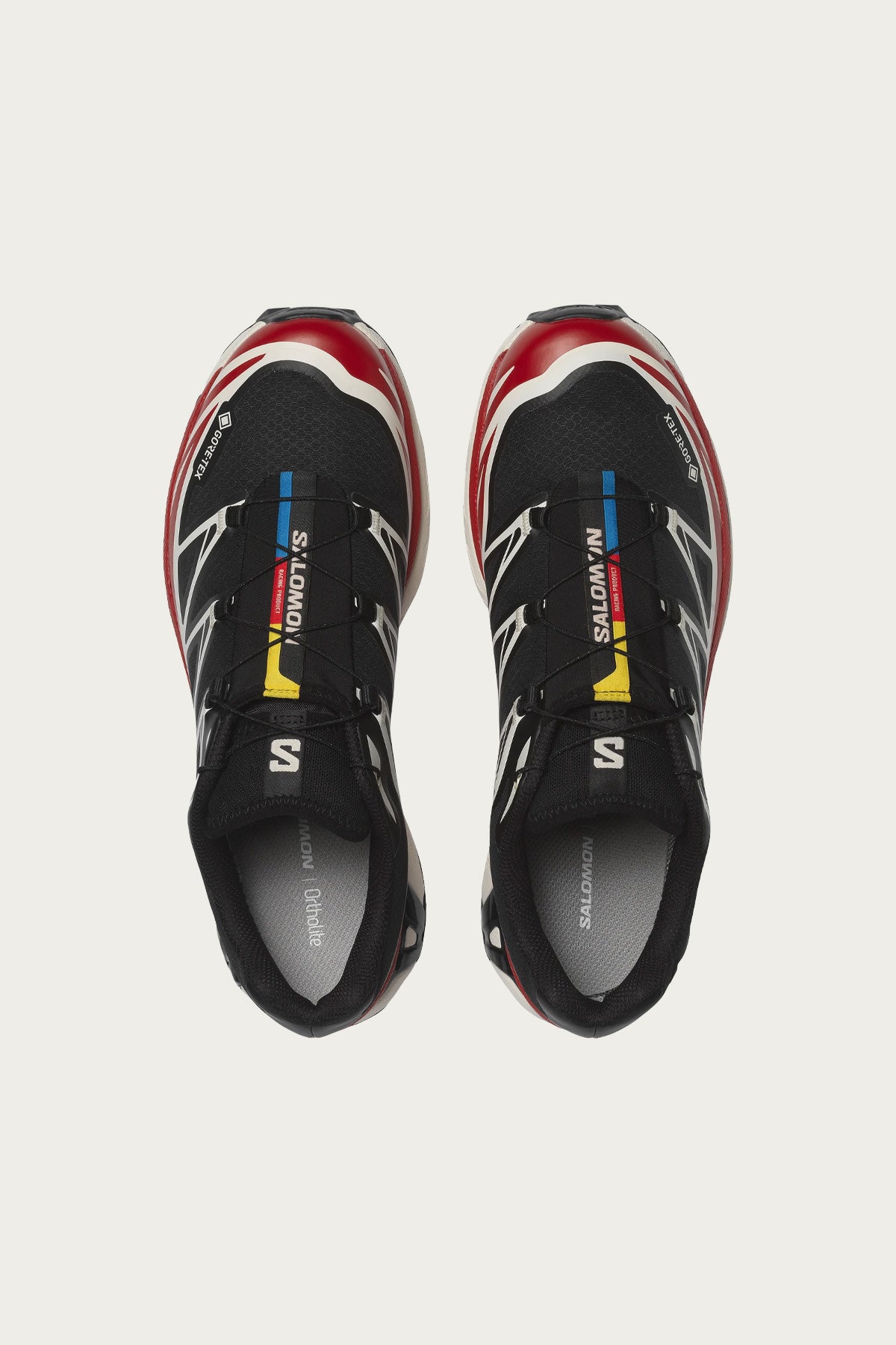 Salomon Advanced - XT-6 GTX - Black/Flame Scarlet/Vanilla Ice - Canoe Club