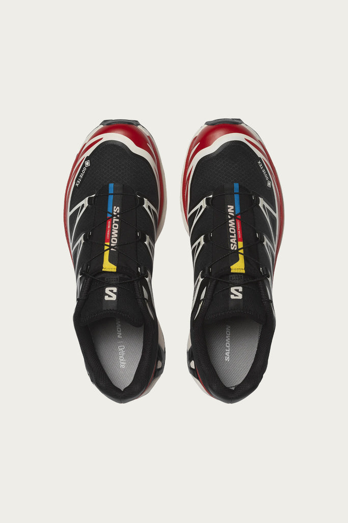 Salomon Advanced - XT-6 GTX - Black/Flame Scarlet/Vanilla Ice - Canoe Club