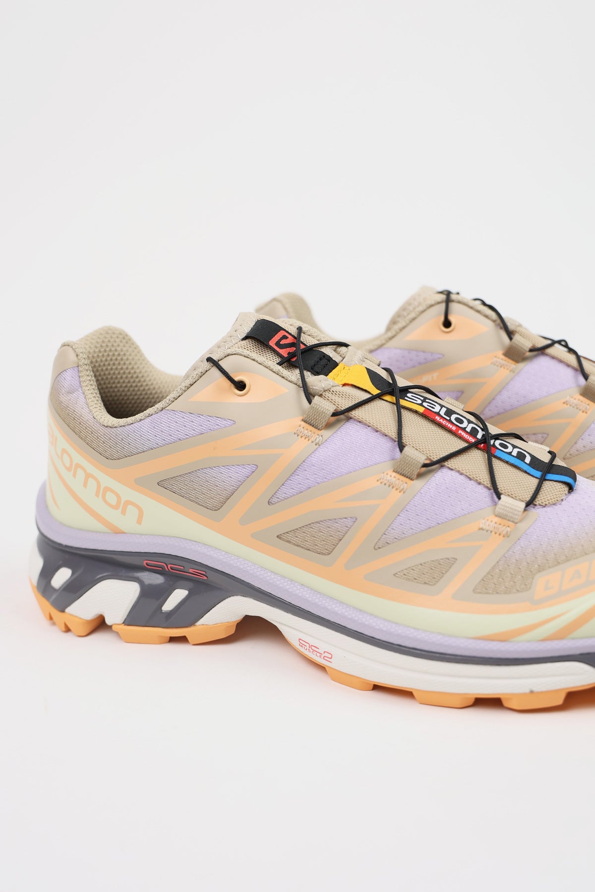 Salomon Advanced - XT-6 Skyline - White/Peach/Orchid Petal - Canoe Club