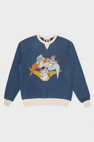 Samuel Zelig - Angel Crewneck - Navy/Oatmeal - Canoe Club