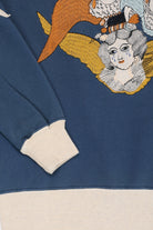 Samuel Zelig - Angel Crewneck - Navy/Oatmeal - Canoe Club