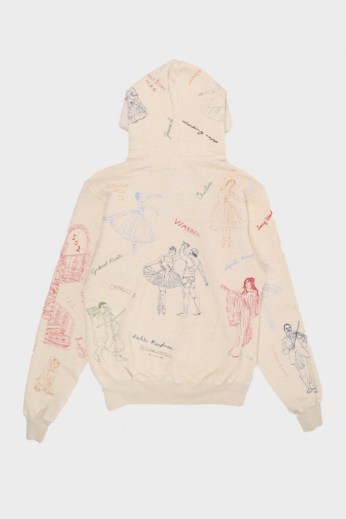 Samuel Zelig - Ballet Hoodie - Oatmeal - Canoe Club