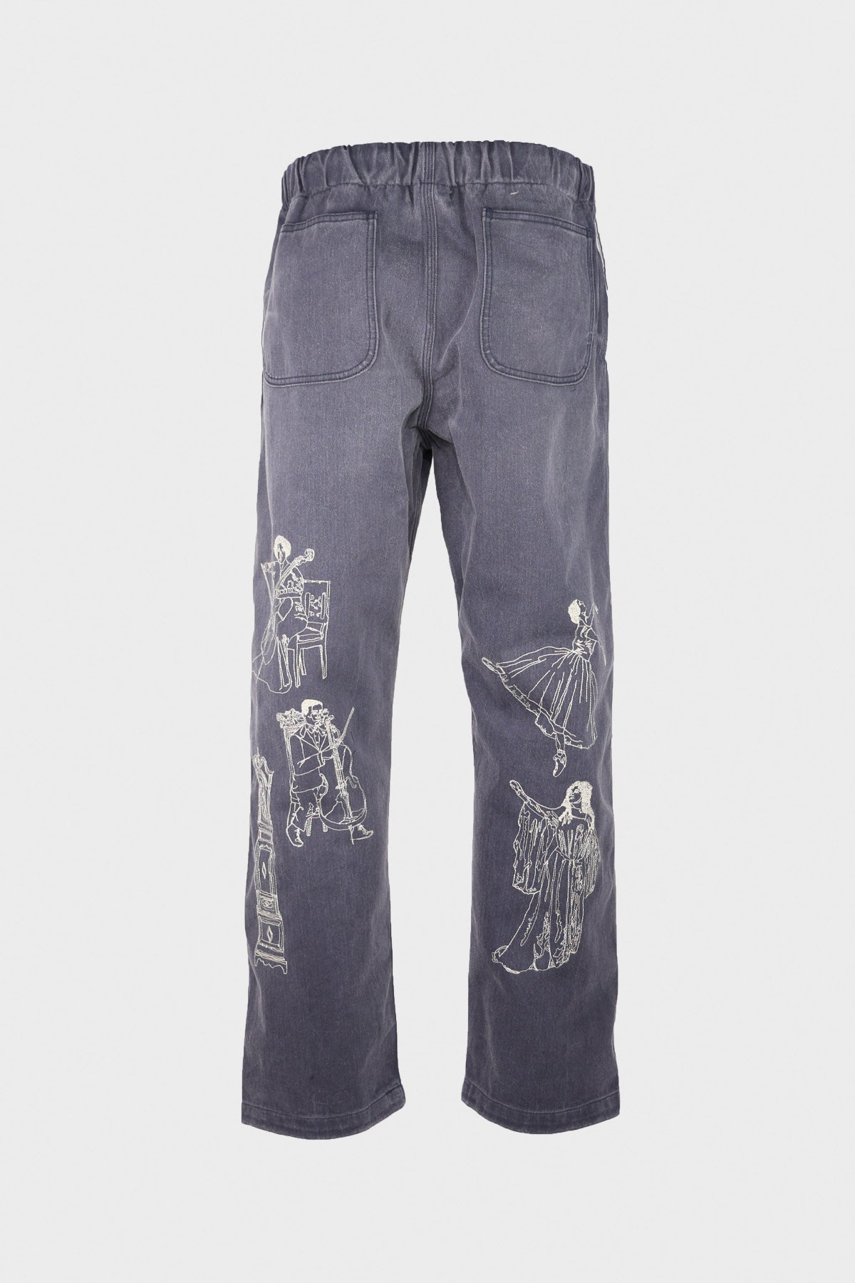 Samuel Zelig - Ballet Pant - Chore Blue - Canoe Club