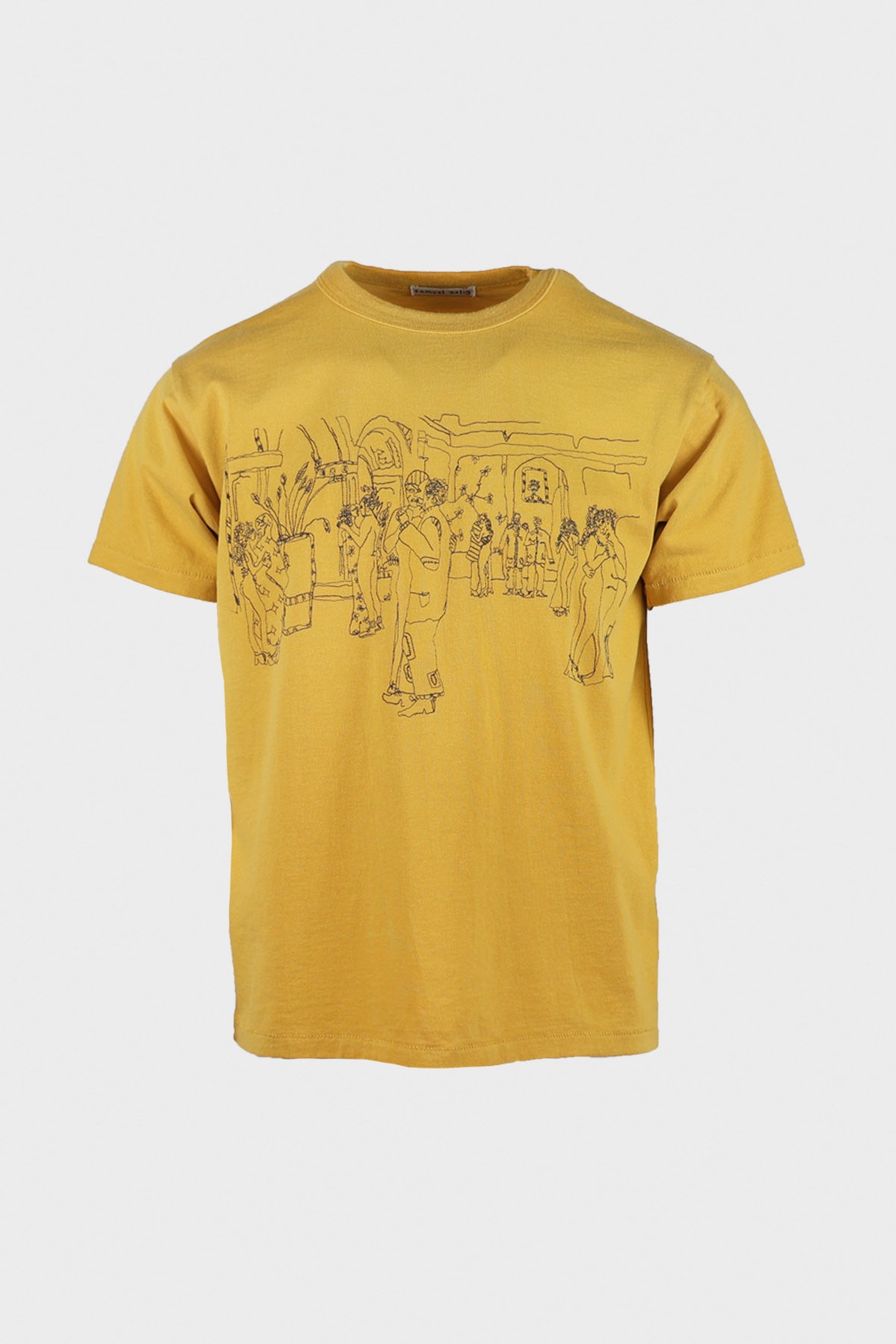 Samuel Zelig - Ballroom Tee - Mustard - Canoe Club