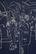 Samuel Zelig - Ballroom Tee - Navy - Canoe Club