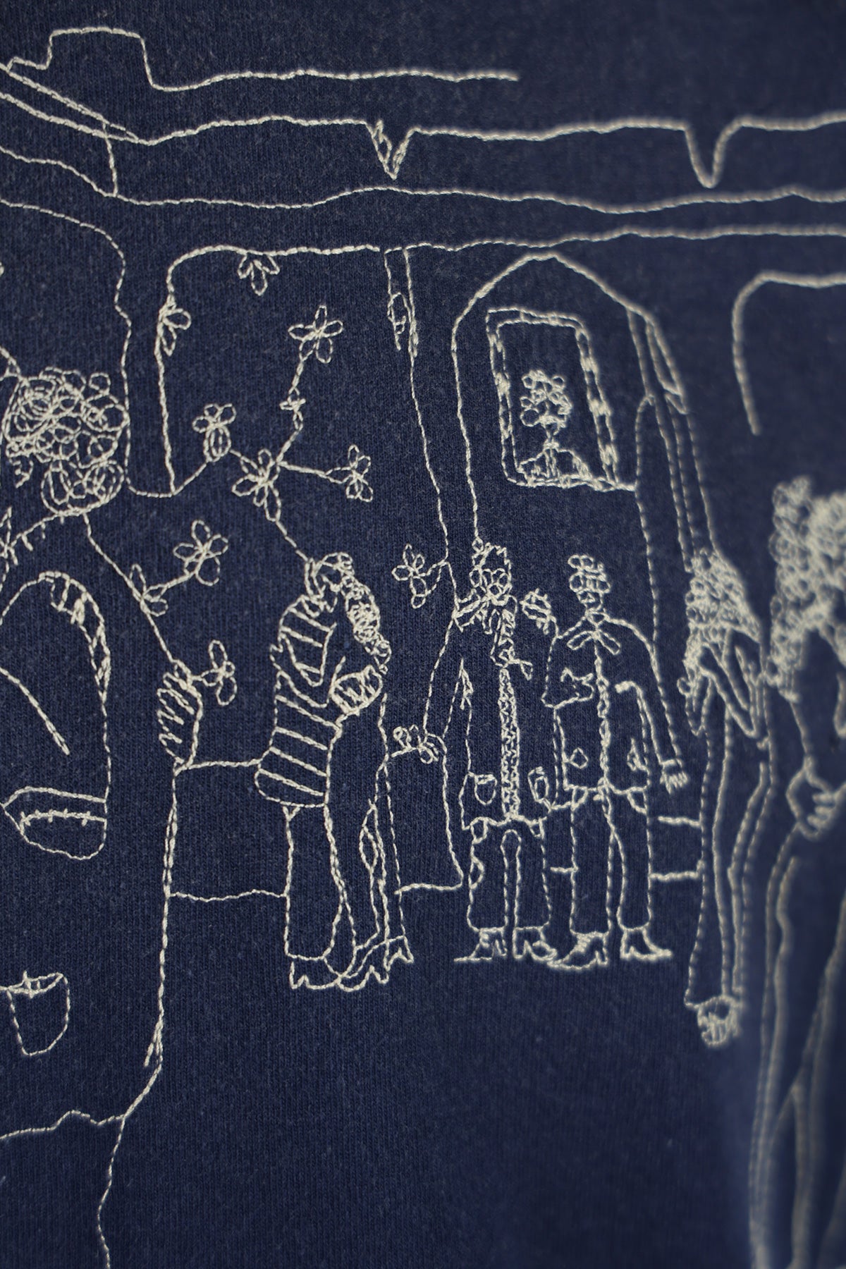 Samuel Zelig - Ballroom Tee - Navy - Canoe Club