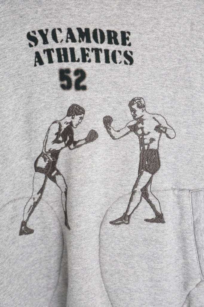 Samuel Zelig - Boxing Hoodie - Heather Grey - Canoe Club