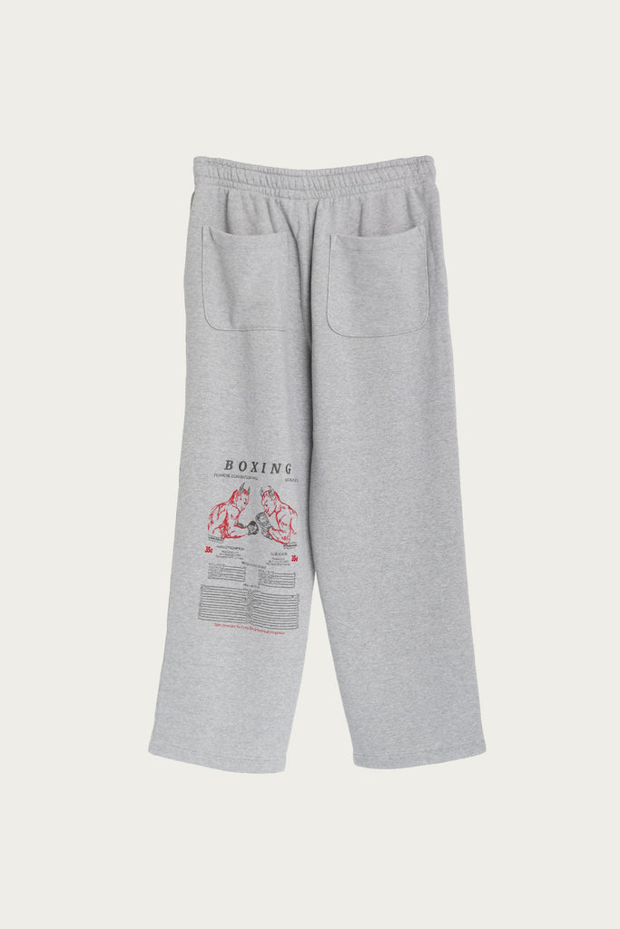 Samuel Zelig - Boxing Sweatpant - Heather Grey - Canoe Club