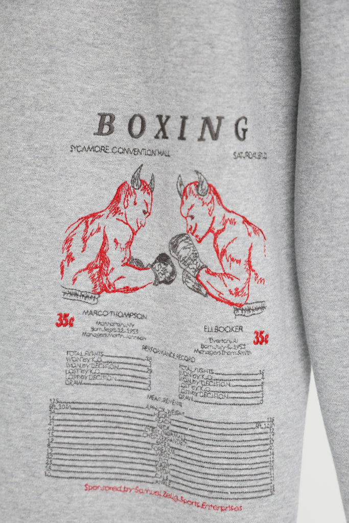 Samuel Zelig - Boxing Sweatpant - Heather Grey - Canoe Club