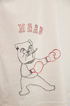 Samuel Zelig - Boxing Tee - Natural/Red - Canoe Club