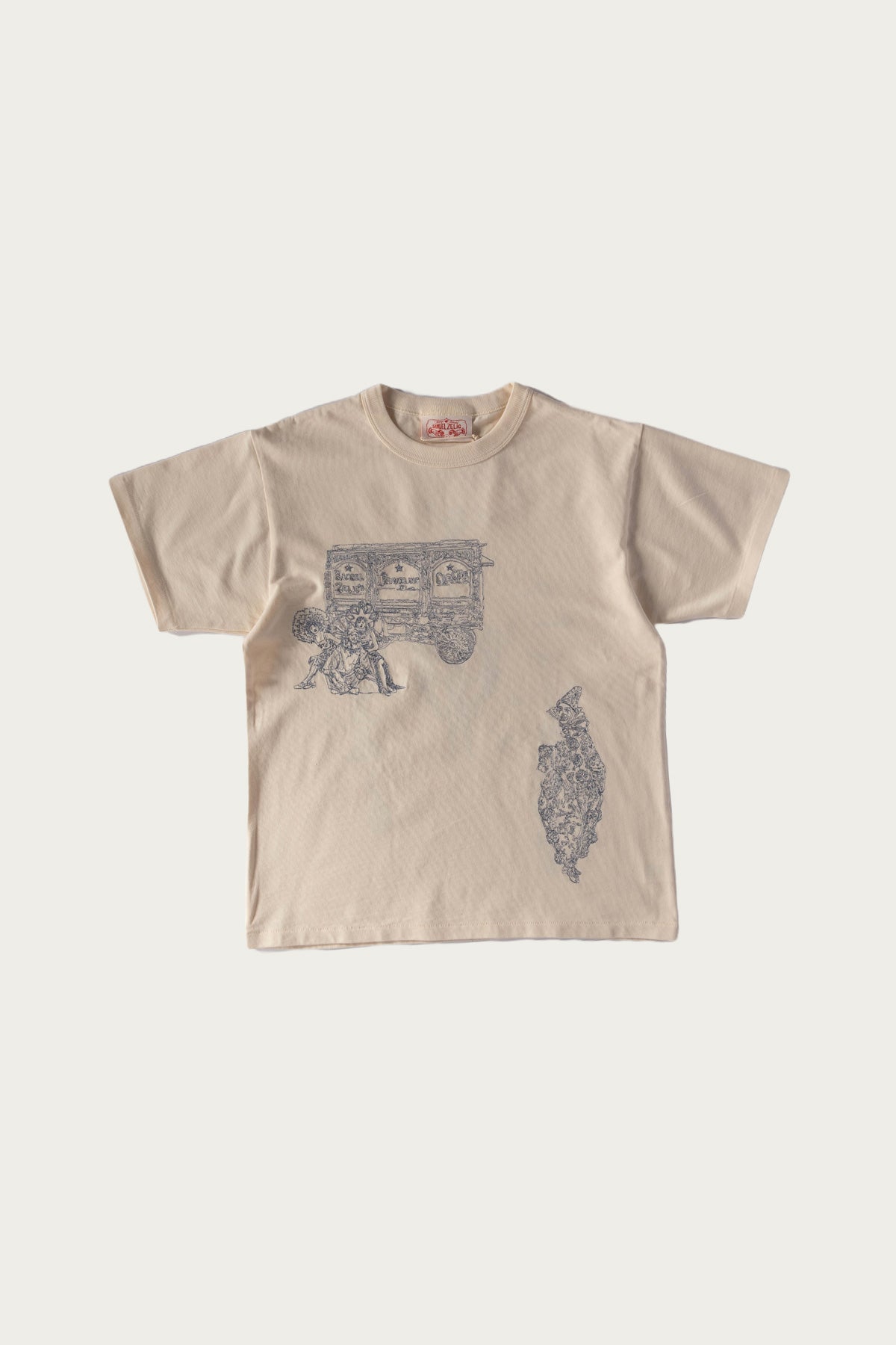Samuel Zelig - Circus Tee - Khaki - Canoe Club
