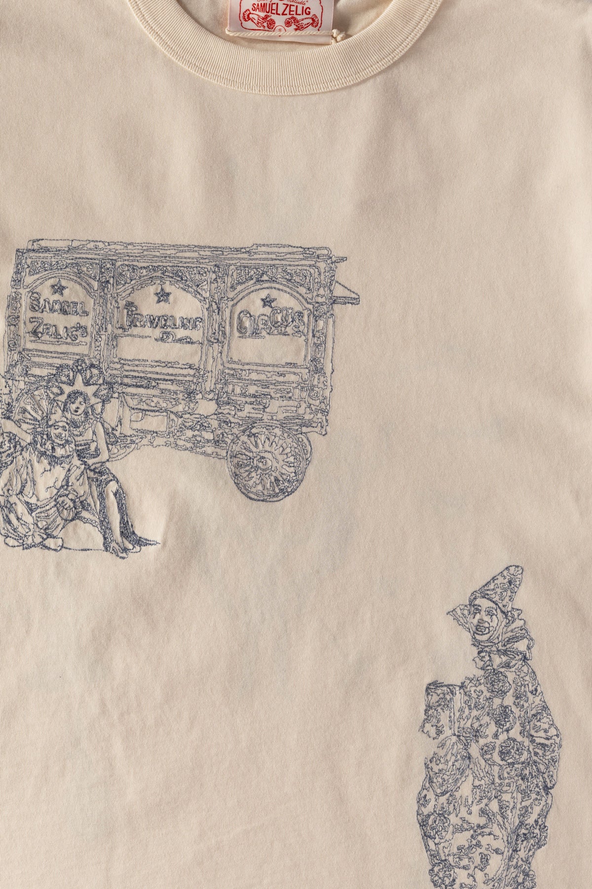 Samuel Zelig - Circus Tee - Khaki - Canoe Club